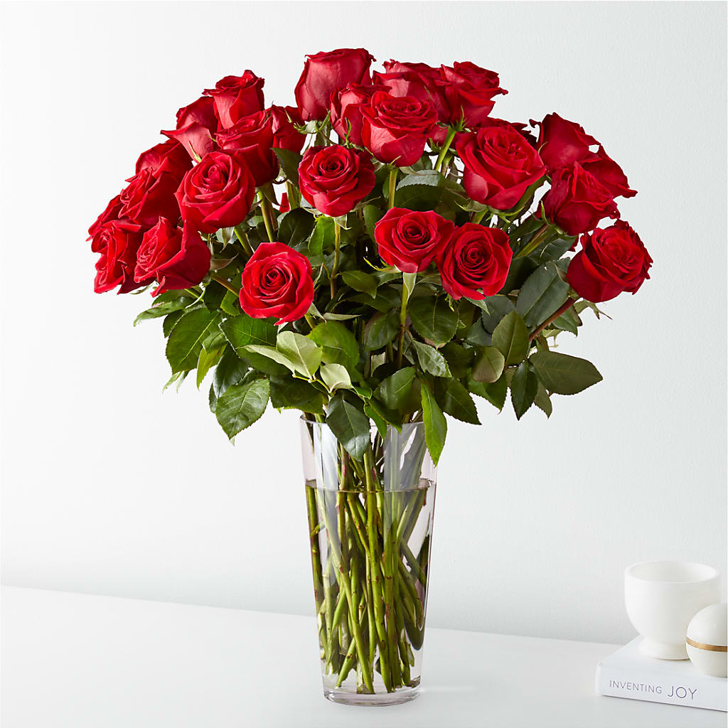 Long Stem Red Rose Bouquet – Russ, Lincoln NE
