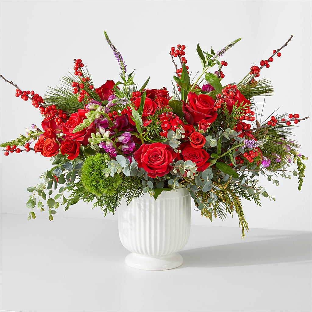 Big Red Bow Bouquet – Russ, Lincoln NE