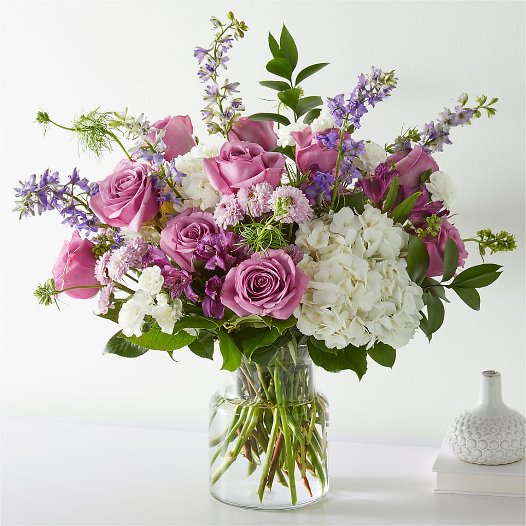 Violet Caress Bouquet – Russ, Lincoln NE