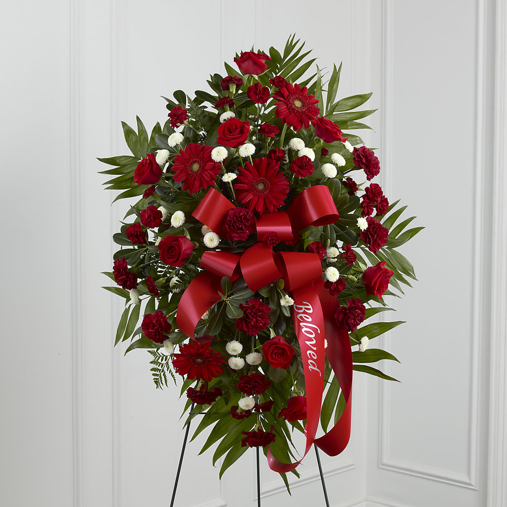 Treasured Memories Standing Spray – Russ, Lincoln NE
