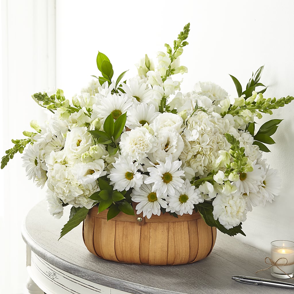 Pure Ivory Basket – Russ, Lincoln NE