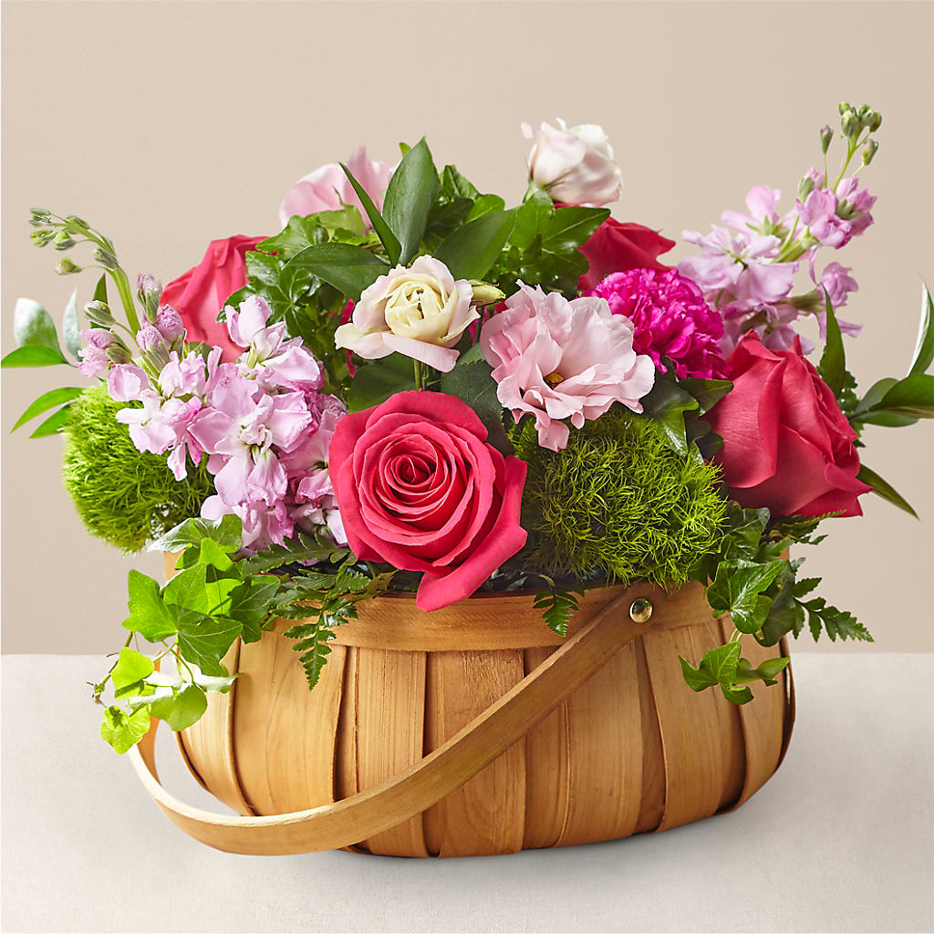 Radiance in Bloom Basket – Russ, Lincoln NE