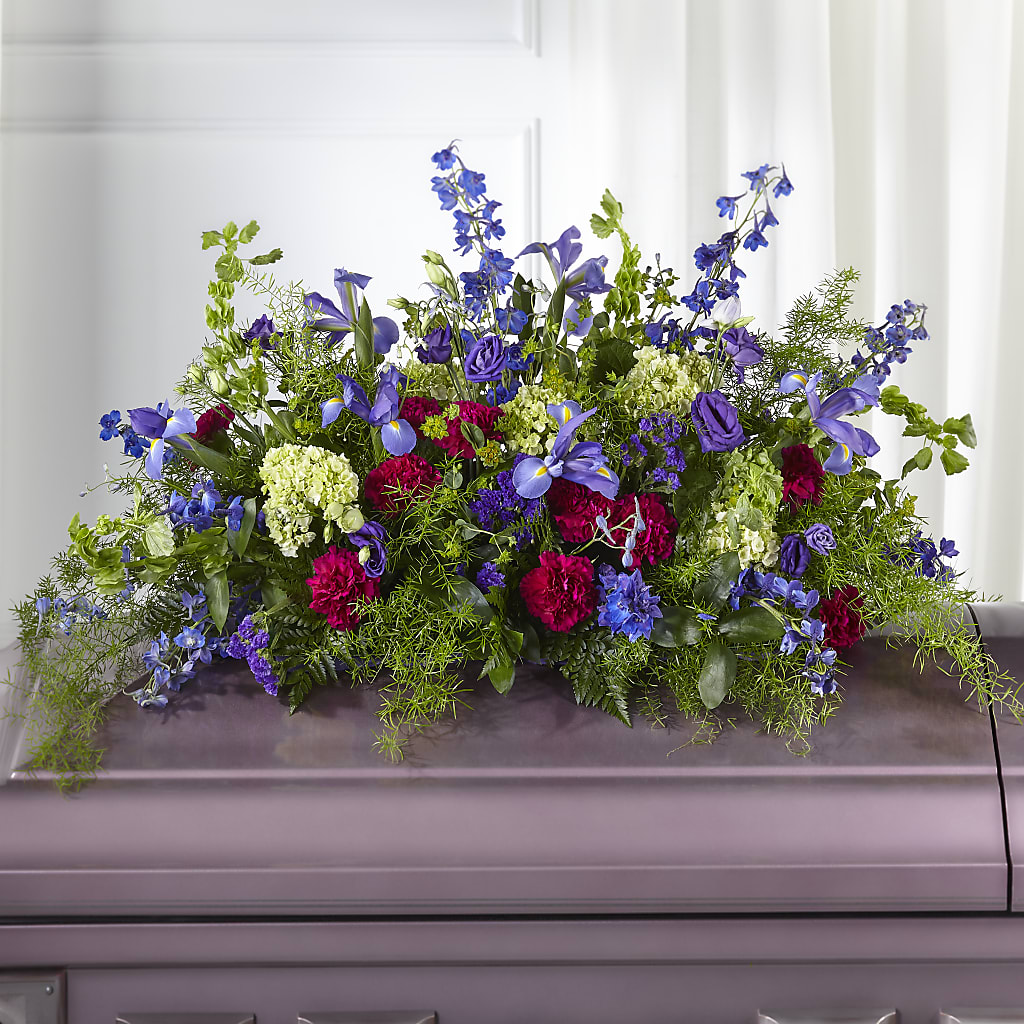 Always Treasured Casket Spray – Russ, Lincoln NE