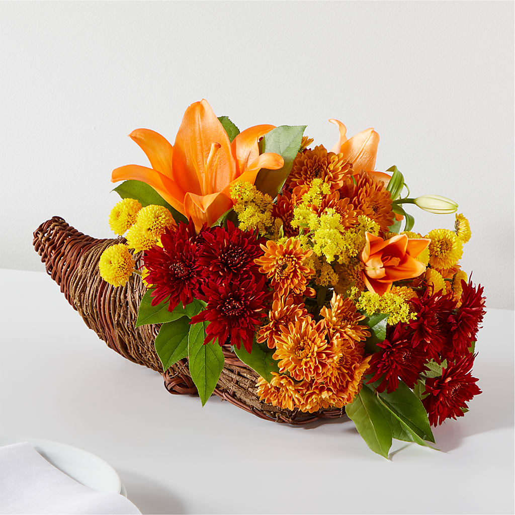 Bouquet of Blessings Cornucopia – Russ, Lincoln NE