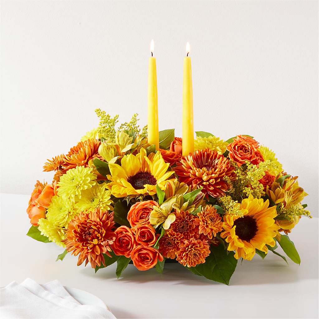 Autumn Harmony Centerpiece – Russ, Lincoln NE
