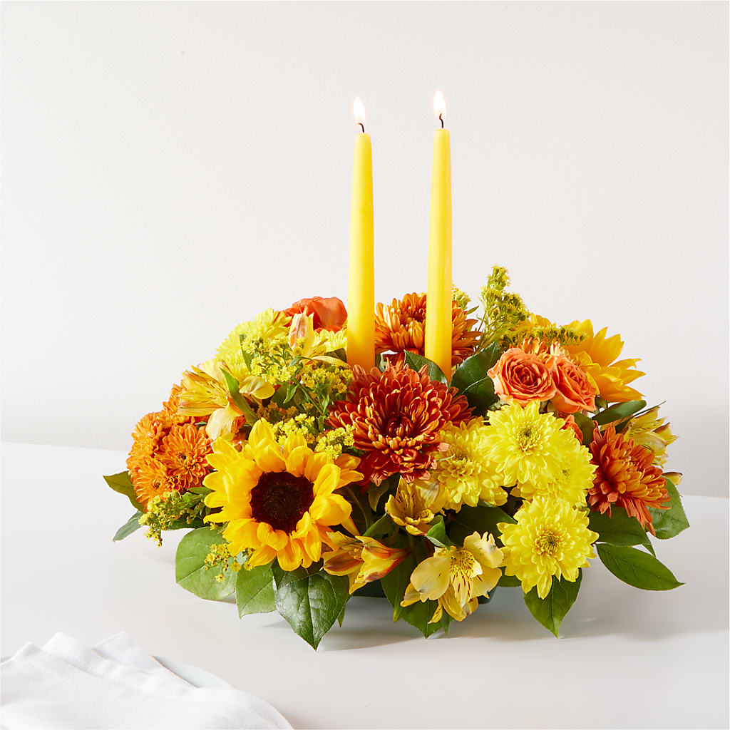 Autumn Harmony Centerpiece – Russ, Lincoln NE