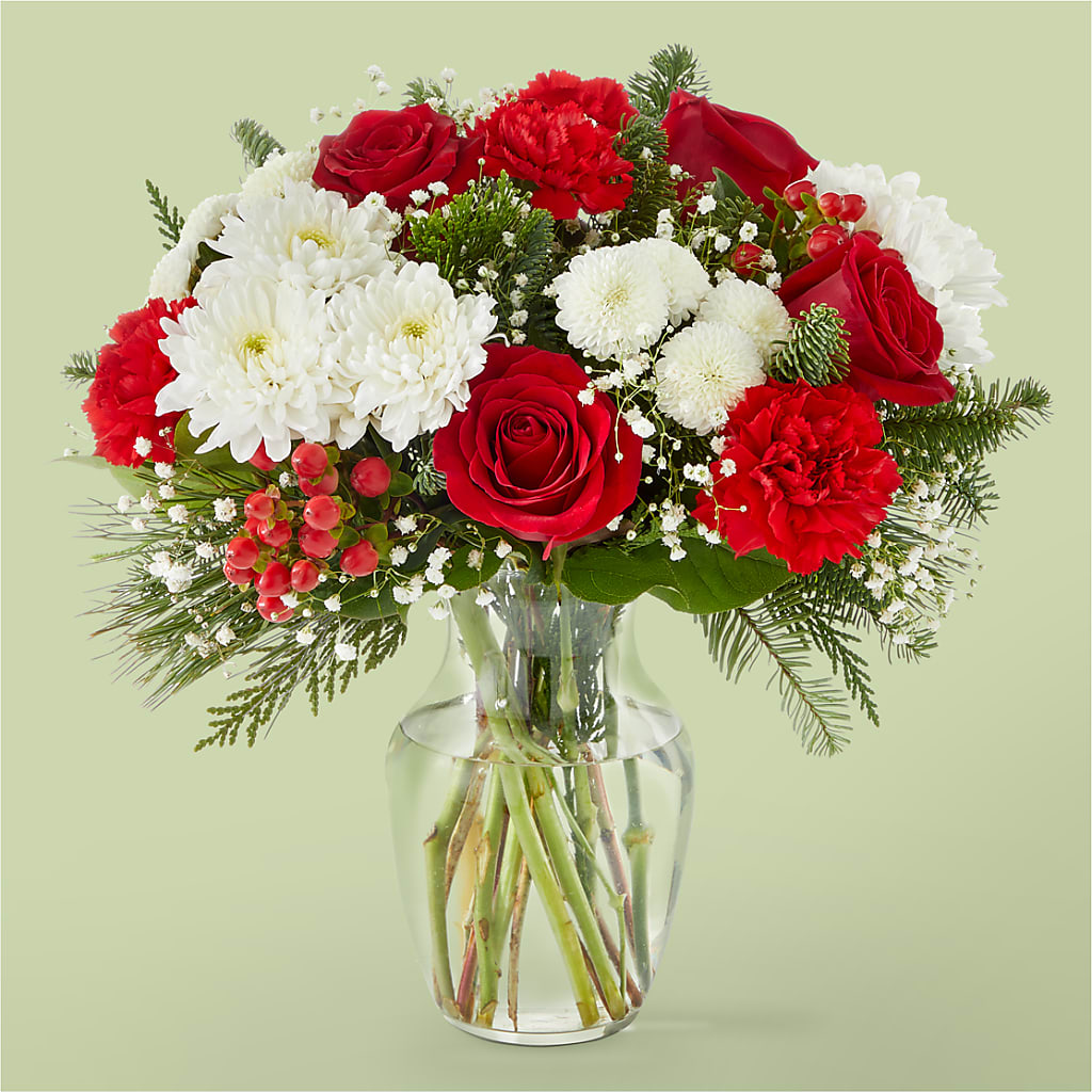 Chance of Flurries Bouquet – Russ, Lincoln NE
