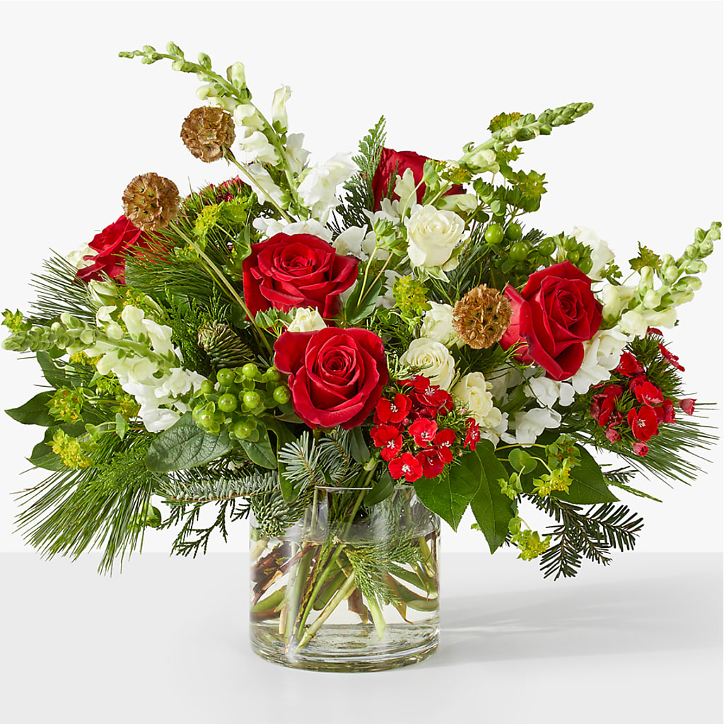 Deck the Halls Bouquet – Russ, Lincoln NE
