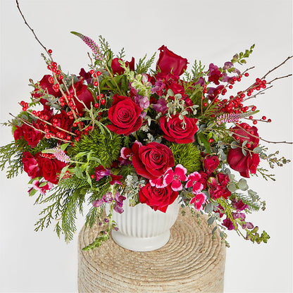Big Red Bow Bouquet –  Russ, Lincoln NE