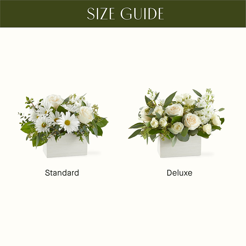 Fresh Linen Box Bouquet –  Russ, Lincoln NE