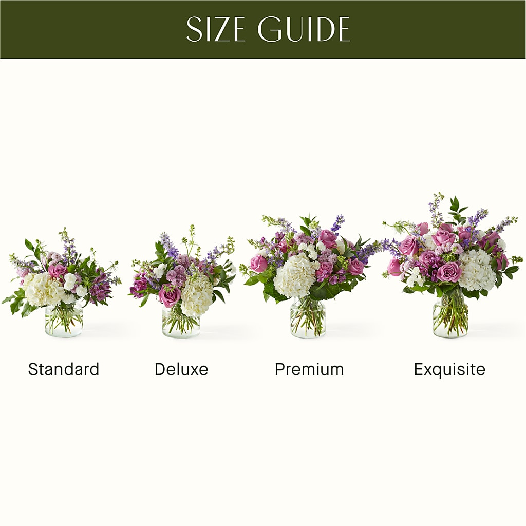 Violet Caress Bouquet –  Russ, Lincoln NE