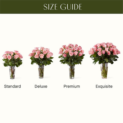 Long Stem Pink Rose Bouquet –  Russ, Lincoln NE