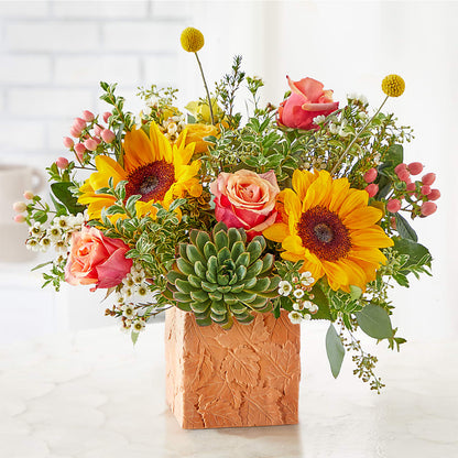 Sunflower Season Bouquet –  Russ, Lincoln NE