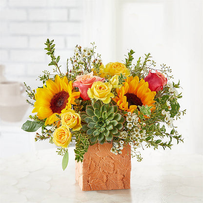 Sunflower Season Bouquet –  Russ, Lincoln NE