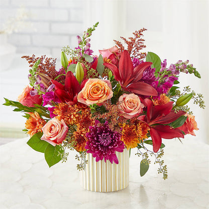 Burgundy Landscape Bouquet –  Russ, Lincoln NE