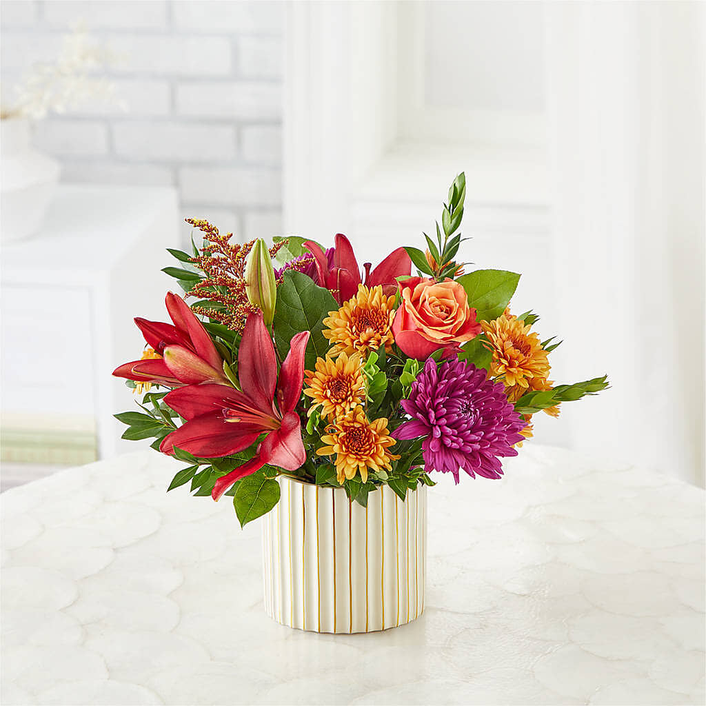 Burgundy Landscape Bouquet –  Russ, Lincoln NE