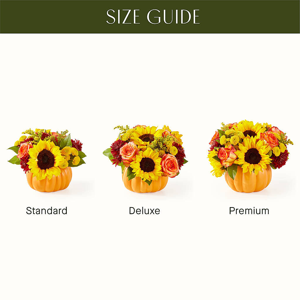 Golden Gourd Pumpkin Bouquet –  Russ, Lincoln NE