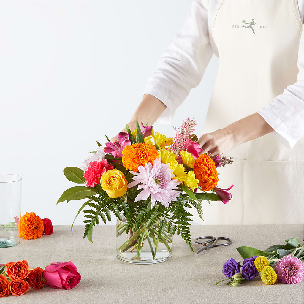 Feast of Color – A Florist Original –  Russ, Lincoln NE