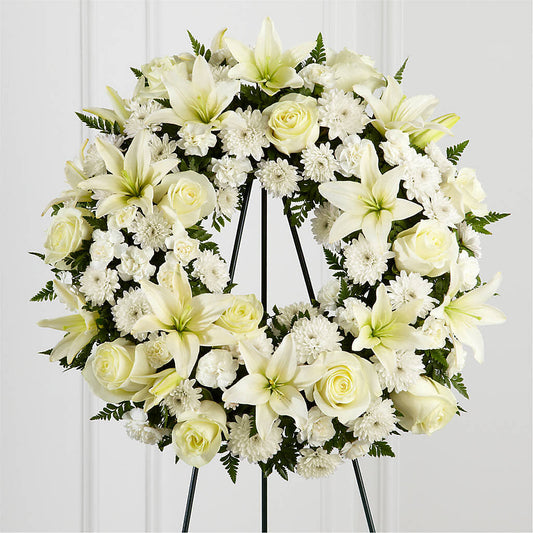 Treasured Tribute Wreath –  Russ, Lincoln NE