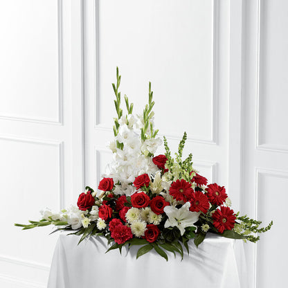 Crimson & White Arrangement –  Russ, Lincoln NE