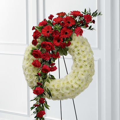 Graceful Tribute Wreath –  Russ, Lincoln NE