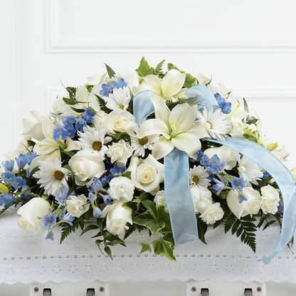 Tender Treasure Casket Spray –  Russ, Lincoln NE