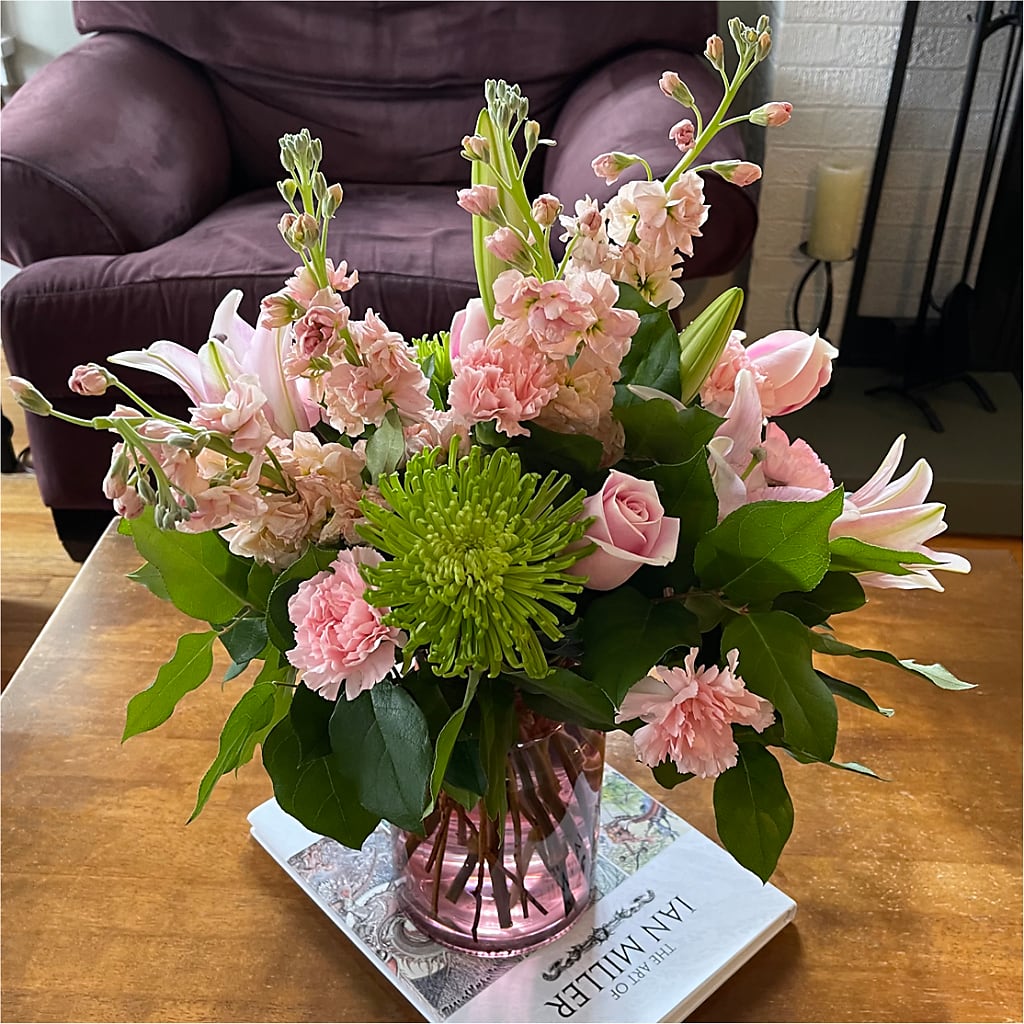 Pretty in Pink Bouquet –  Russ, Lincoln NE