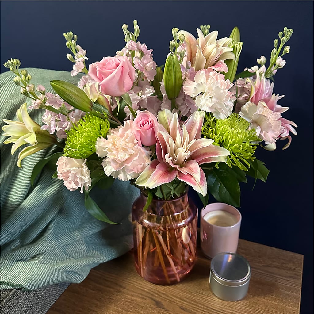 Pretty in Pink Bouquet –  Russ, Lincoln NE