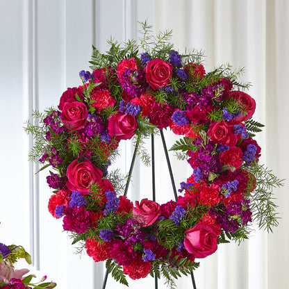 Calming Colors Wreath –  Russ, Lincoln NE