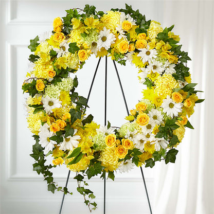 Golden Remembrance Wreath –  Russ, Lincoln NE