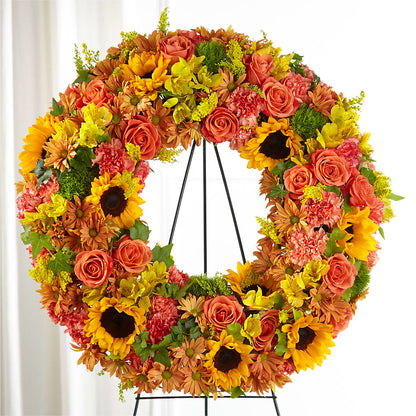 Autumnal Memories Wreath (Standard) –  Russ, Lincoln NE