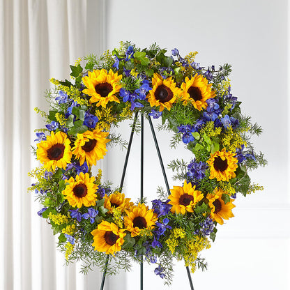 Bright Rays Wreath –  Russ, Lincoln NE
