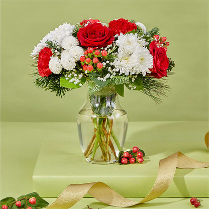 Chance of Flurries Bouquet –  Russ, Lincoln NE