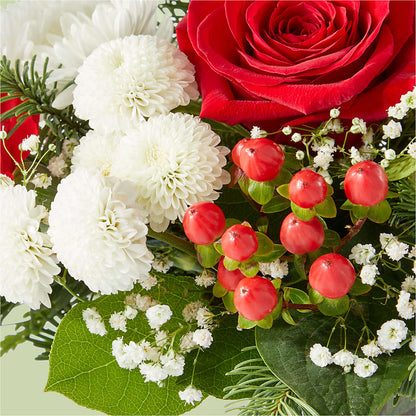Chance of Flurries Bouquet –  Russ, Lincoln NE