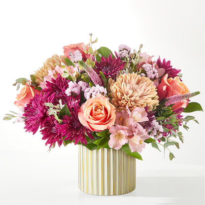 Berry Cobbler Bouquet with Ivory Vase –  Russ, Lincoln NE