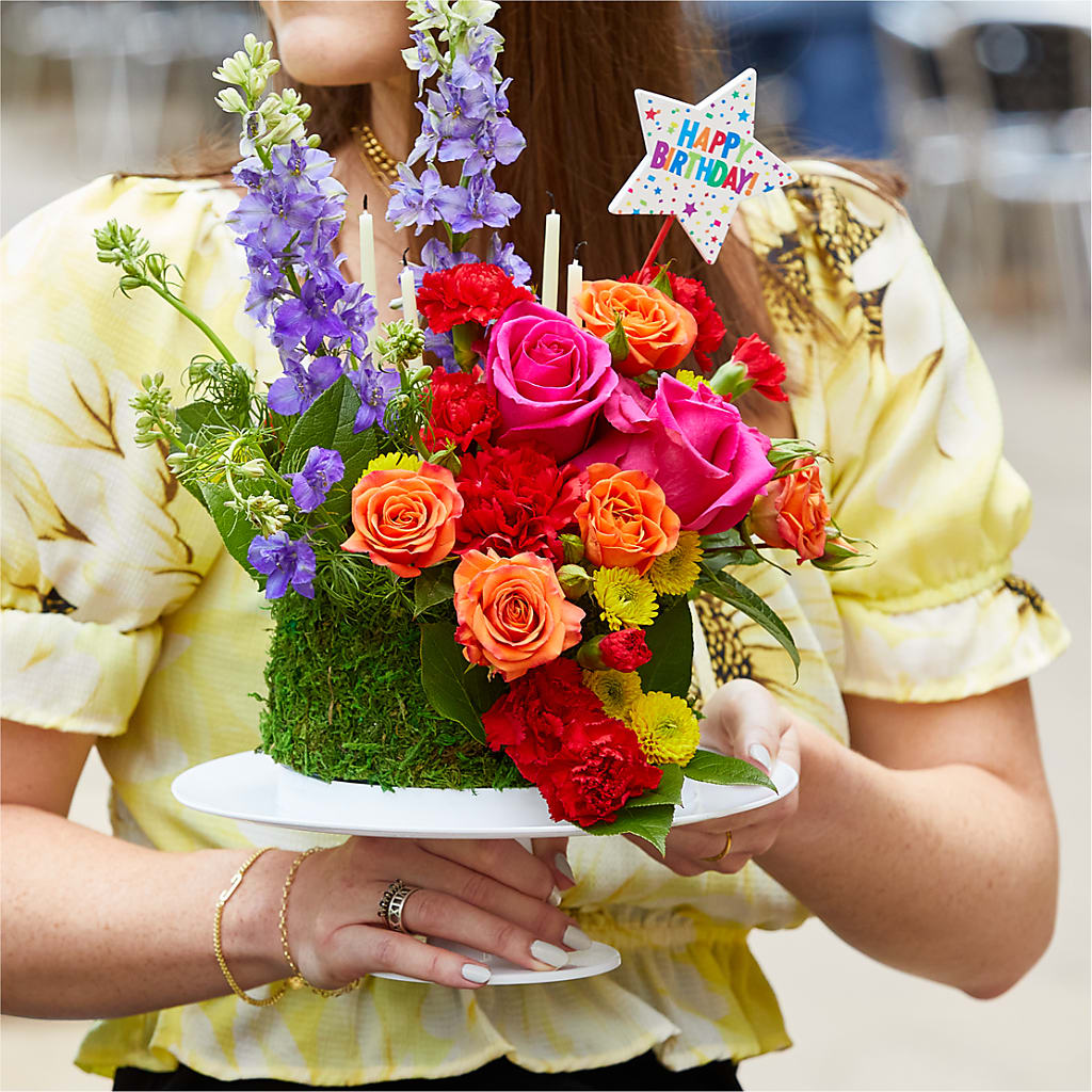 Best Year Yet Floral Cake –  Russ, Lincoln NE