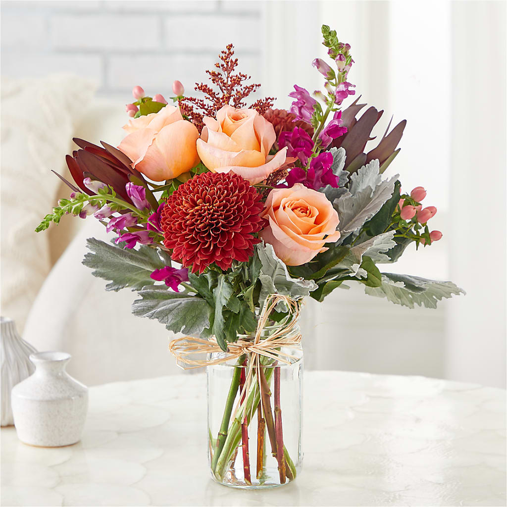 Moody Hues Bouquet –  Russ, Lincoln NE