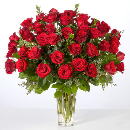 Forever Yours Fifty Stem Red Rose Bouquet –  Russ, Lincoln NE